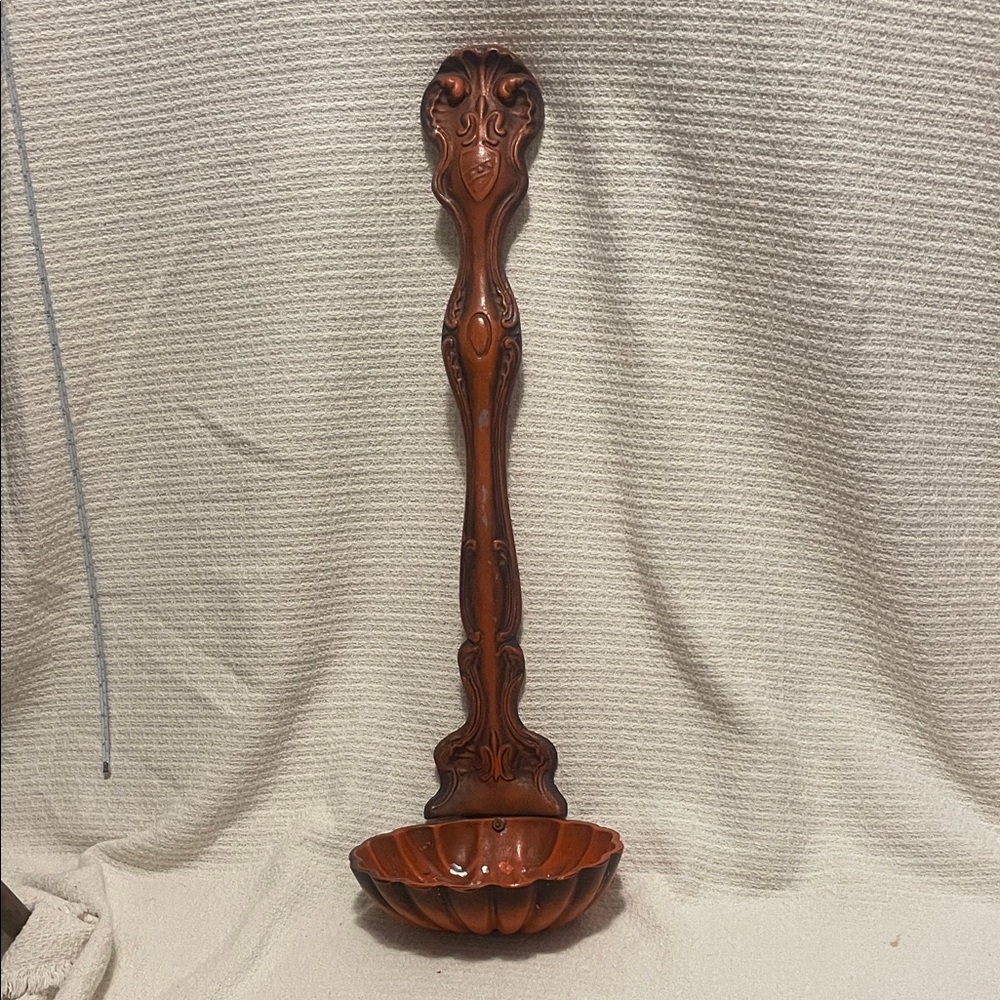 Vintage metal ladle  Home Decor  24 1/2”.
